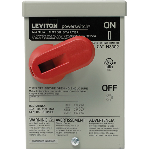 Manual Motor Controller Helyx Safety & Industrial Supplies