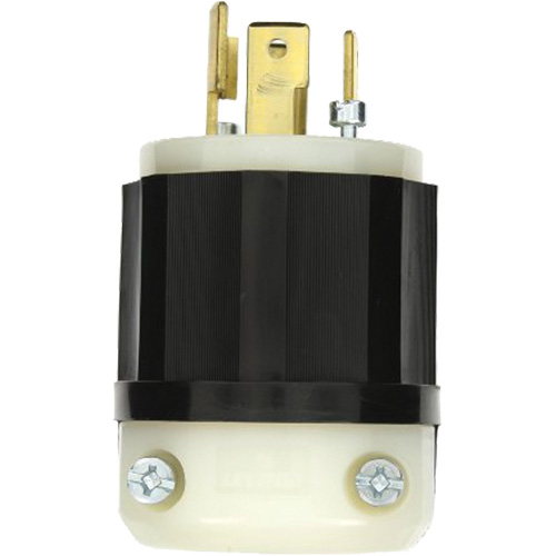 Industrial Grade Locking Plug, Nylon, 30 Amps, 347 V/600 V, L20-30P Helyx Safety & Industrial Supplies