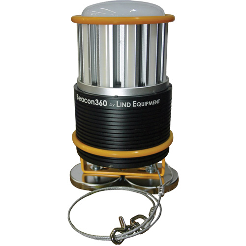 Beacon360 GO Portable Work Light with Magnet Mount, LED, 45 W, 6000 Lumens, Aluminum Housing Helyx Safety & Industrial Supplies