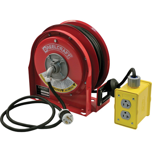 D&eacute;vidoir de cordon compact de qualit&eacute; 3000, 30', SJTO, Calibre de 12, 20 A Helyx Safety & Industrial Supplies