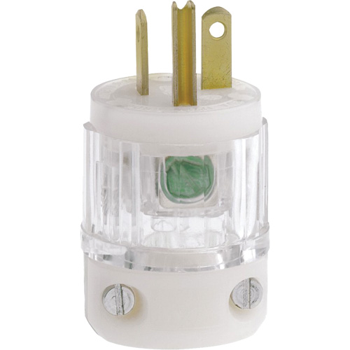 Prise de rallonge de qualit&eacute; hospitali&egrave;re, Nylon, 20 A, 125 V Helyx Safety & Industrial Supplies
