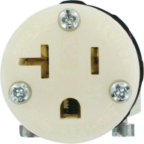 Hospital Grade Extension Plug Connector, 5-20R, Nylon Helyx Safety & Industrial Supplies