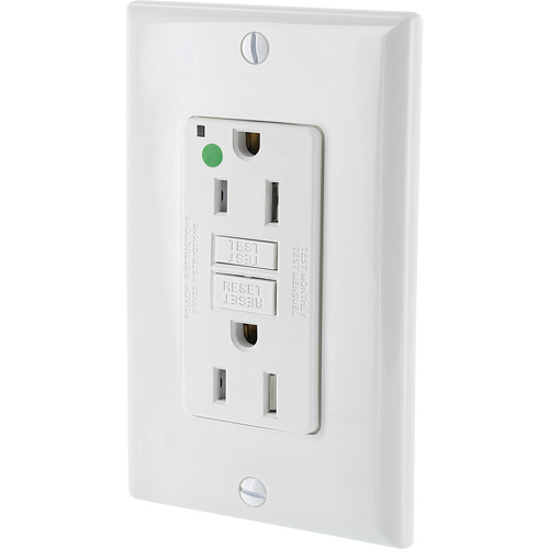 SmartlockPro&reg; Extra Heavy-Duty Self-Test GFCI Receptacle Helyx Safety & Industrial Supplies