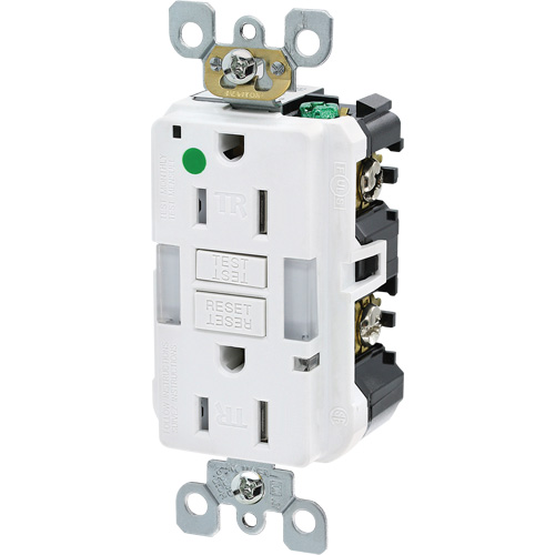 SmartlockPro&reg; Extra Heavy-Duty Self-Test GFCI Receptacle Helyx Safety & Industrial Supplies