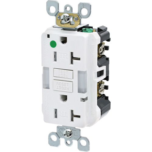 SmartlockPro&reg; Extra Heavy-Duty Self-Test GFCI Receptacle Helyx Safety & Industrial Supplies