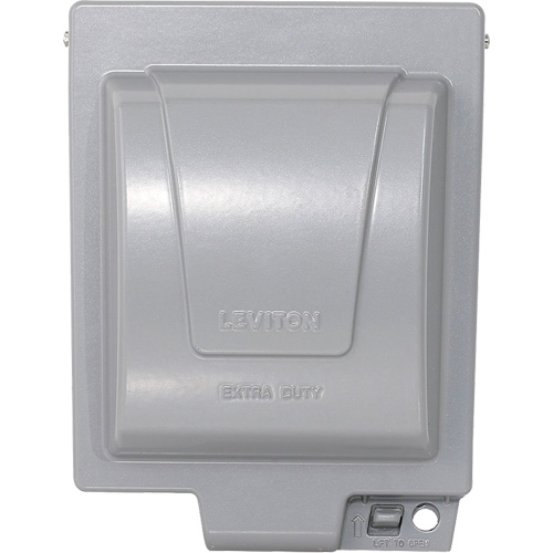 Extra-Duty GFCI & Decora&reg; Wallplate Cover Helyx Safety & Industrial Supplies