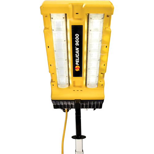 Syst&egrave;me avec t&ecirc;te d'&eacute;clairage modulaire et support, DEL, 24 W, 3000 lumens, Boîtier en Aluminium Helyx Safety & Industrial Supplies