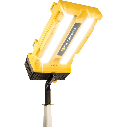 Syst&egrave;me avec t&ecirc;te d'&eacute;clairage modulaire et support, DEL, 24 W, 3000 lumens, Boîtier en Aluminium Helyx Safety & Industrial Supplies