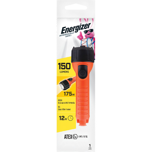 Lampe de poche portative Intrinsically Safe, DEL, 150 lumens, Piles AA Helyx Safety & Industrial Supplies