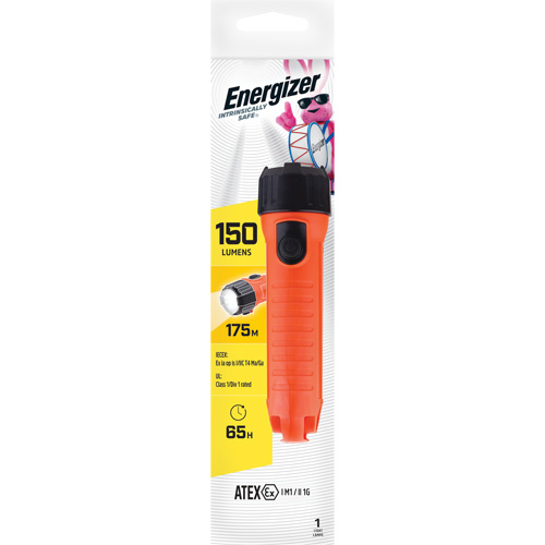 Lampe de poche portative Intrinsically Safe, DEL, 150 lumens, Piles D Helyx Safety & Industrial Supplies