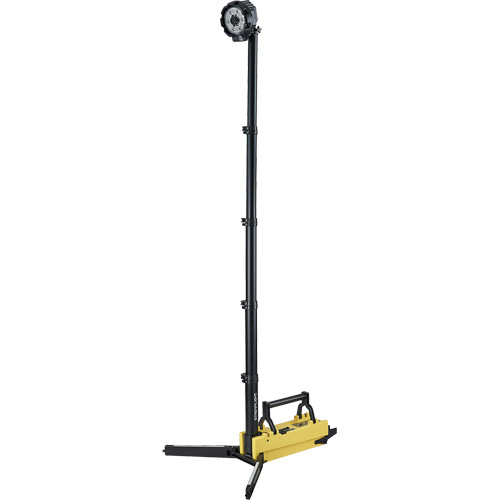 Lampe de sc&egrave;ne d&eacute;ployable portative, DEL, 5300 lumens, Boîtier en Plastique Helyx Safety & Industrial Supplies