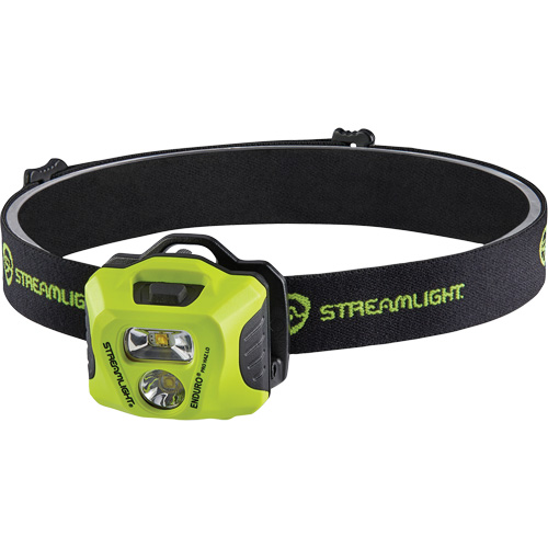 Lampe frontale &agrave; s&eacute;curit&eacute; intrins&egrave;que Enduro Pro HAZ-LO, DEL, 235 lumens, 5 hres de fonctionnement, piles AAA Helyx Safety & Industrial Supplies