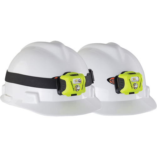 Lampe frontale &agrave; s&eacute;curit&eacute; intrins&egrave;que Enduro Pro HAZ-LO, DEL, 235 lumens, 5 hres de fonctionnement, piles AAA Helyx Safety & Industrial Supplies