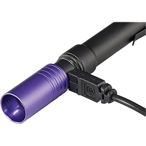 Lampe stylo UV avec port de recharge micro USB Stylus Pro, DEL, Corps en Aluminium, piles Rechargeable, Compris Helyx Safety & Industrial Supplies
