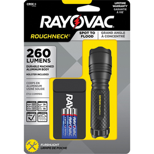 Lampe de poche tactique &agrave; faisceaux concentr&eacute; et large, DEL, 320 lumens, Piles AAA Helyx Safety & Industrial Supplies