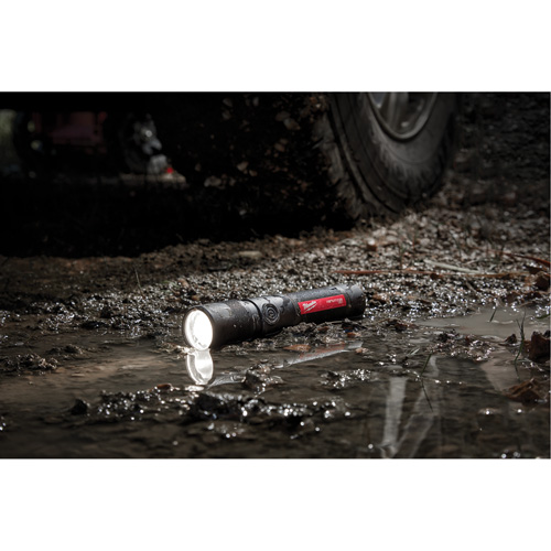 1100L Twist Focus Flashlight, LED, 1100 Lumens, Rechargeable Batteries Helyx Safety & Industrial Supplies