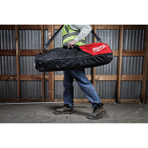 M18 Rocket Tower Light Carry Bag, Ballistic Nylon, 1 Pockets, Black/Red Helyx Safety & Industrial Supplies