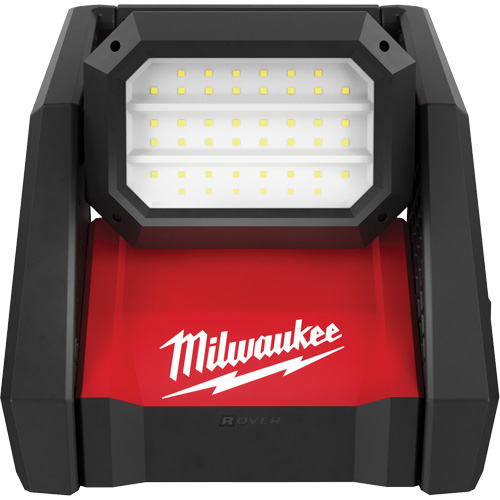 M18 Rover Dual Power Flood Light, LED, 2000/4000/1200 Lumens, Plastic Housing Helyx Safety & Industrial Supplies