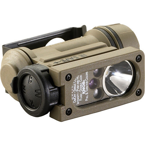 Lampe main libres Sidewinder Compact II, DEL, 55 lumens, 6 hres de fonctionnement, piles AA Helyx Safety & Industrial Supplies