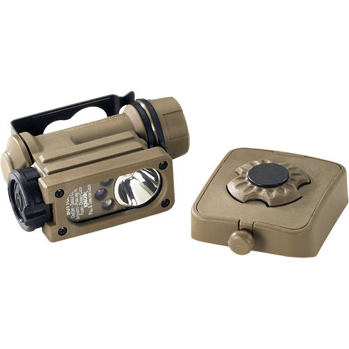 Sidewinder Compact&reg; II Military Model Hands Free Light, LED, 55 Lumens, 6 Hrs. Run Time, AA Batteries Helyx Safety & Industrial Supplies