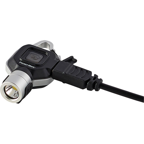 Pocket Mate&reg; USB Flashlight Helyx Safety & Industrial Supplies