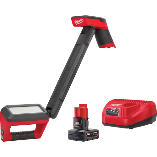 Ensemble d'&eacute;clairage pour soubassement de carrosserie M12, Magn&eacute;tique, Rechargeable, 1200 lumens Helyx Safety & Industrial Supplies