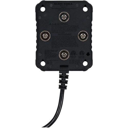 Powerbox 1 Magnetic Power Strip, 4 Outlet(s), 5', 120 V Helyx Safety & Industrial Supplies