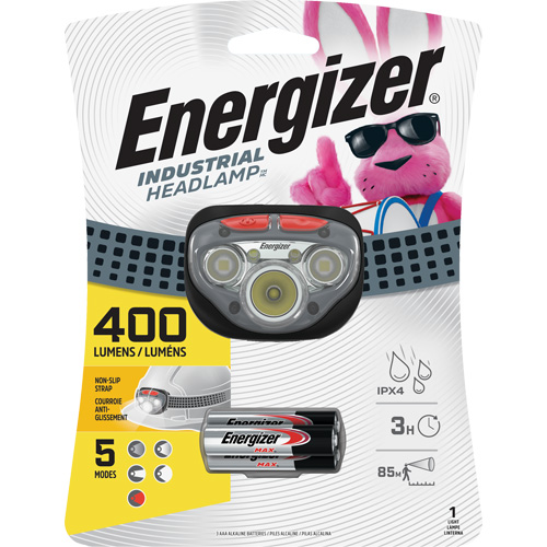 Vision HD+ Focus Headlight, LED, 400 Lumens, 3 Hrs. Run Time, AAA Batteries Helyx Safety & Industrial Supplies