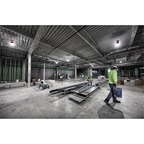 Lampe de chantier temporaire RADIUS, DEL, 130 W, 15000 lumens Helyx Safety & Industrial Supplies