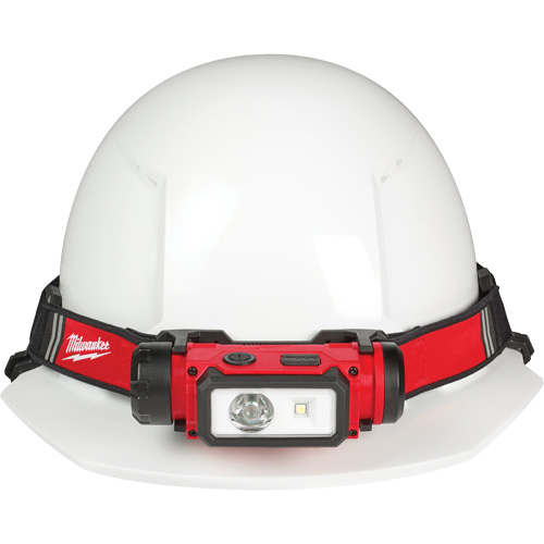 Lampe frontale pour casque de s&eacute;curit&eacute; USB REDLITHIUM, DEL, 600 lumens, 5 hres de fonctionnement, piles Rechargeable Helyx Safety & Industrial Supplies