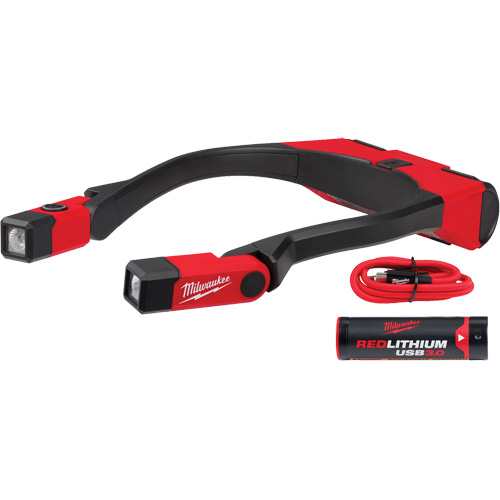 Redlithium USB 400L Work Light, Neck Light, Rechargeable, 400 Lumens Helyx Safety & Industrial Supplies