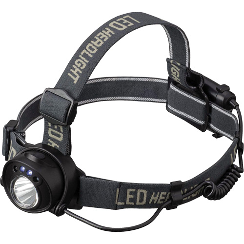 JLHL-220 Lampe frontale DMS Cree, DEL, 220 lumens, 6 hres de fonctionnement, piles AA Helyx Safety & Industrial Supplies