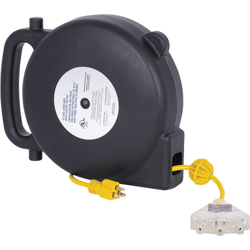 JPCR-1450 D&eacute;vidoir de rallonge en ABS, Int&eacute;rieur/ext&eacute;rieur, SJTW, AWG 14, 13 A, 45' Helyx Safety & Industrial Supplies