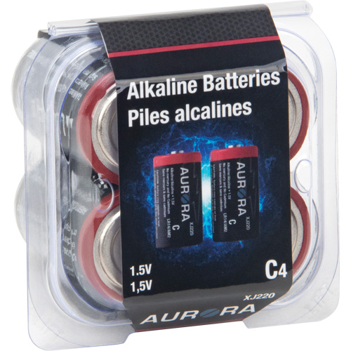 Piles alcalines industrielles, C, 1,5 V Helyx Safety & Industrial Supplies