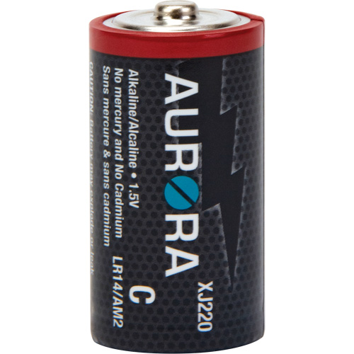 Piles alcalines industrielles, C, 1,5 V Helyx Safety & Industrial Supplies