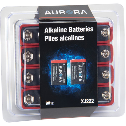 Industrial Alkaline Batteries, 9 V Helyx Safety & Industrial Supplies