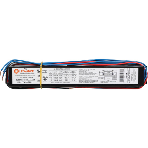 Ballast &agrave; 3 lampes fluorescentes T8 Helyx Safety & Industrial Supplies