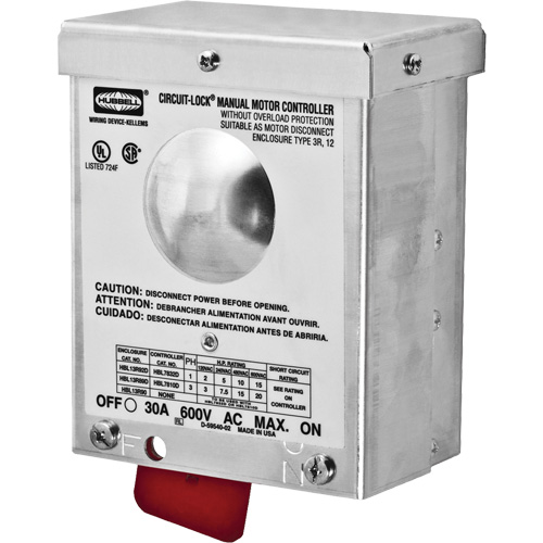 D&eacute;connexion d'interrupteur Circuit-Lock &agrave; boîtier NEMA 3R Helyx Safety & Industrial Supplies