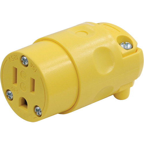 Replacement Connector, 5-15R, Plastic Helyx Safety & Industrial Supplies