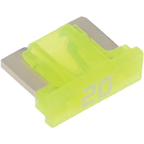 Fusible &agrave; lames pour automobiles LP de la s&eacute;rie MINI, Cartouche, 20 A, 58 V Helyx Safety & Industrial Supplies
