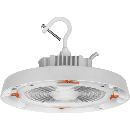 UFO High Bay Light, LED, 120 - 347 V, 150 W, 7.3" H x 11" W Helyx Safety & Industrial Supplies