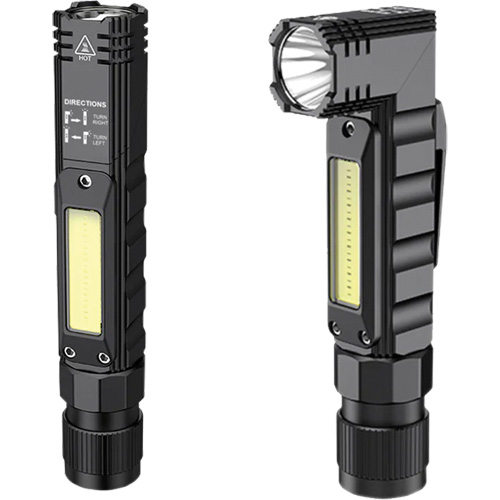 Baladeuse multifonctionnelle, DEL, 500 lumens, Piles Rechargeable Helyx Safety & Industrial Supplies