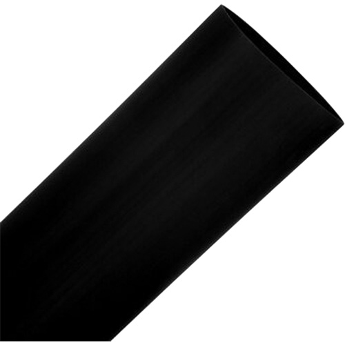 Black Heat Shrink Tubing, Thin Wall, 100', 0.75" (19.05 mm) - 1.5" (38.1 mm) Helyx Safety & Industrial Supplies
