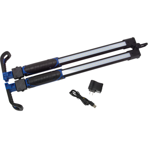 Foldable Underhood Work Light, Hook, Rechargeable, 1400 Lumens Helyx Safety & Industrial Supplies