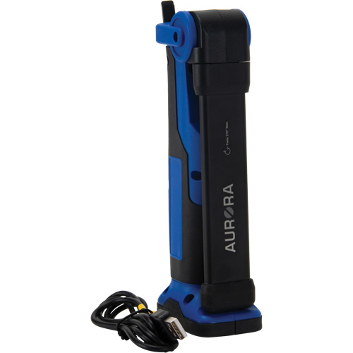 Foldable/Twist Work Light, Magnetic, Rechargeable, 350 Lumens Helyx Safety & Industrial Supplies
