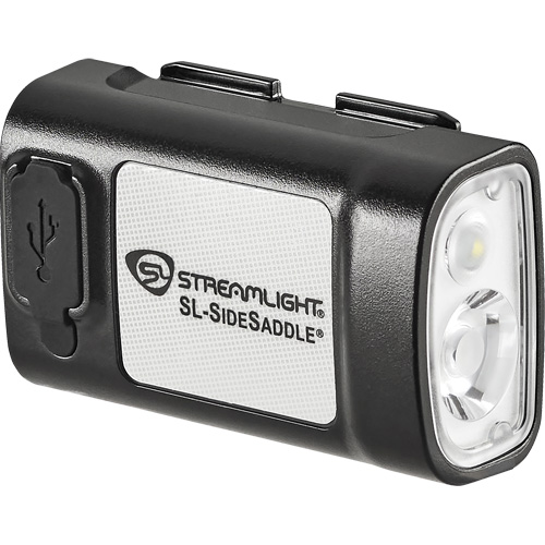 SL-SIDESADDLE&reg; USB Hardhat & Helmet Light, LED, 350/320/400 Lumens, 6.25/7/5 Hrs. Run Time, Rechargeable Batteries Helyx Safety & Industrial Supplies