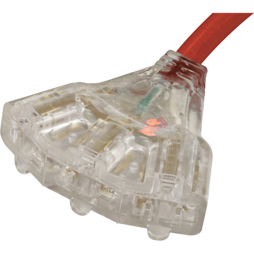 Generator Extension Cord with Tritap, STW, 10 AWG, 3 Outlet(s), 25' Helyx Safety & Industrial Supplies