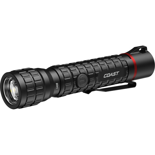 Lampe de poche &eacute;tanche G40R avec mise au point par rotation, DEL, 650 lumens, Piles Rechargeable Helyx Safety & Industrial Supplies