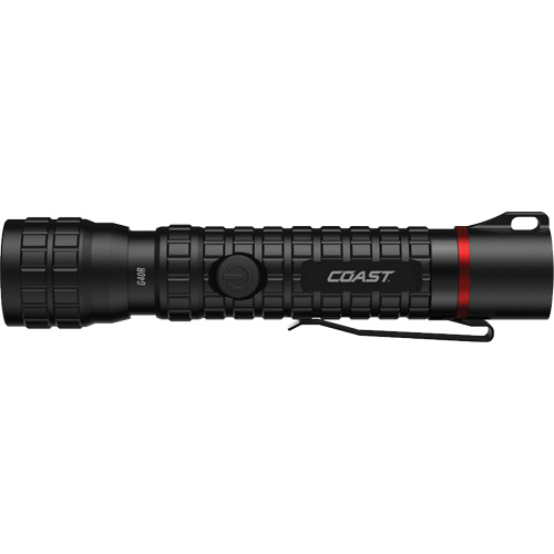Lampe de poche &eacute;tanche G40R avec mise au point par rotation, DEL, 650 lumens, Piles Rechargeable Helyx Safety & Industrial Supplies