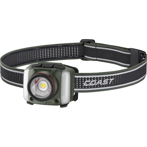 FL97R Tri-Colour Headlamp with Twist Focus & Voice Activation, LED, 830 Lumens, 2 Hrs. Run Time, Rechargeable Batteries Helyx Safety & Industrial Supplies